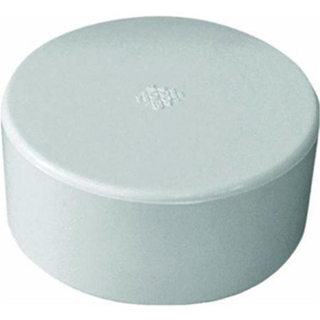 GENOVA PRODUCTS Genova Products V-1406 6 in. Cap PVC S D V-1406